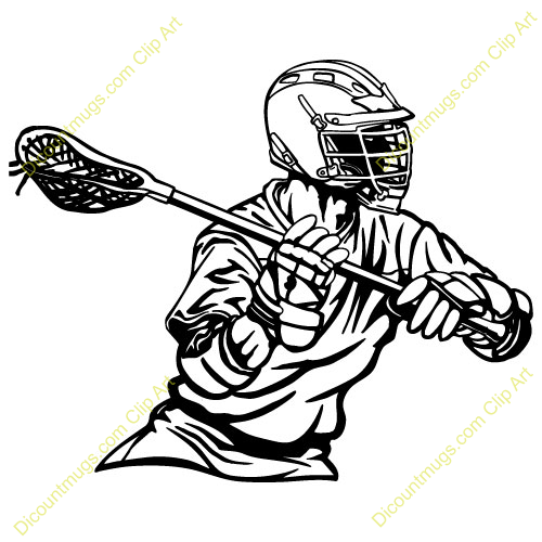 Lacrosse Clip Art - Lacrosse Clipart