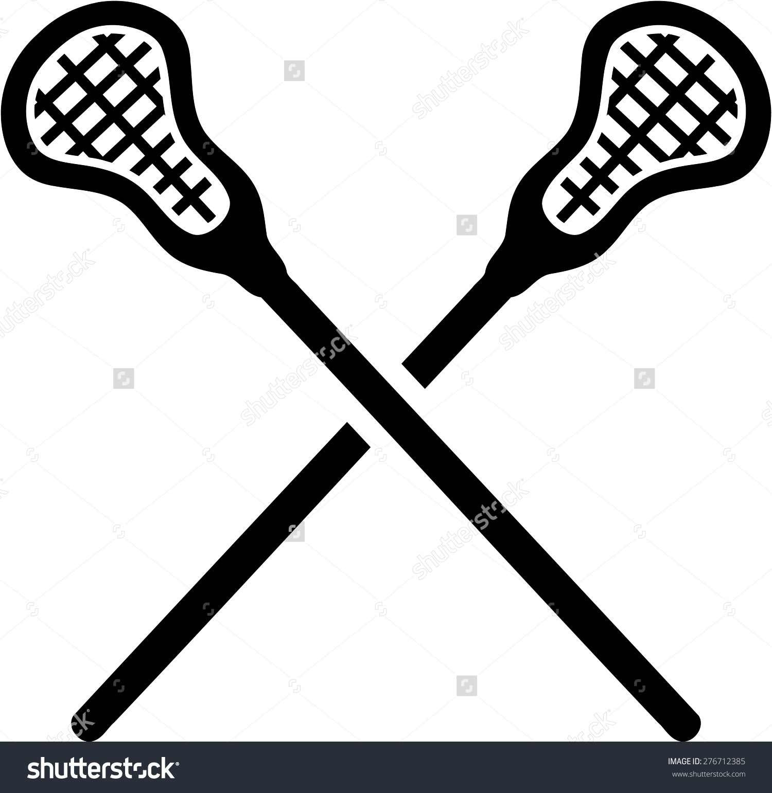 Lacrosse Sticks Clip Art .. - Lacrosse Stick Clipart