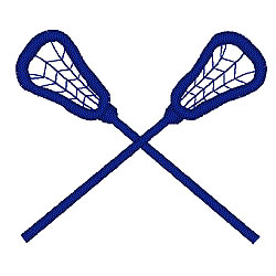 lacrosse sticks embroidery . - Lacrosse Sticks Clipart