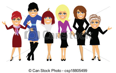 ... ladies night out - friends getting together to go out for... ...
