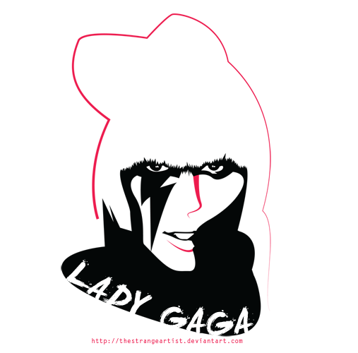 Lady Gaga by TheStrangeArtist ClipartLook.com 