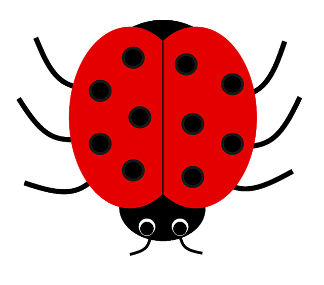 Lady bug, Pink lady and Clip 