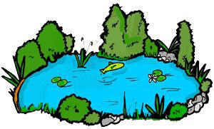 Cartoon lake clip art related