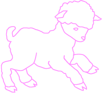 lamb clipart - Baby Lamb Clipart