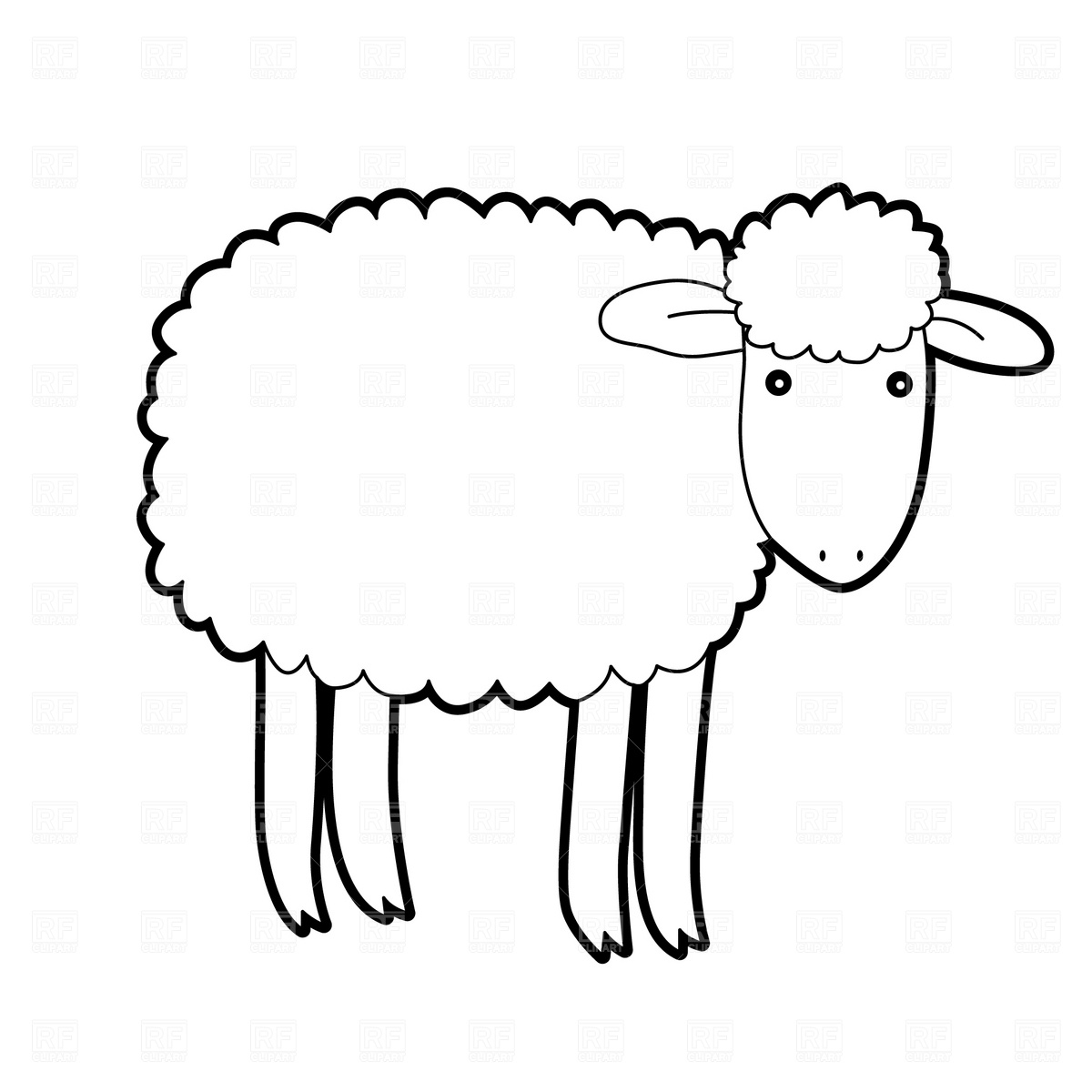 lamb clipart - Free Sheep Clipart