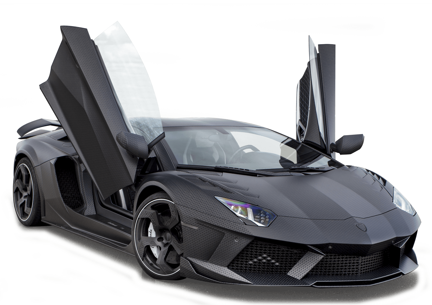 Carbon Lamborghini - Lamborghini Aventador Clipart