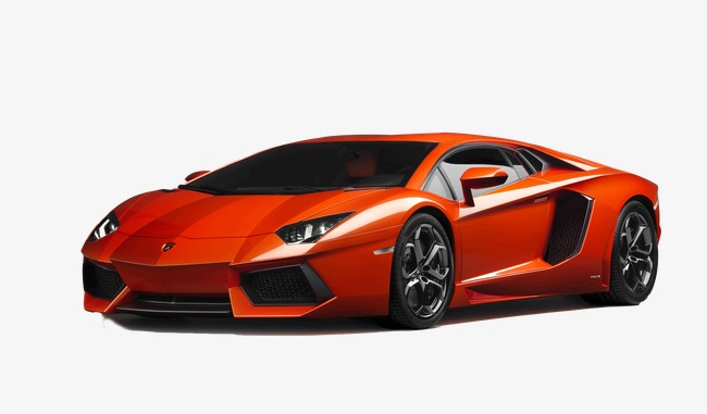 orange lamborghini, Product Kind, Lamborghini, Orange Body PNG Image and  Clipart