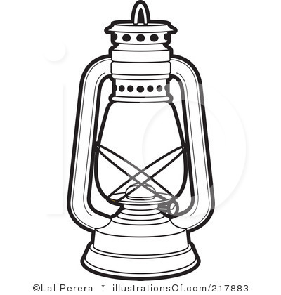 Lantern Clip Art Image - gree