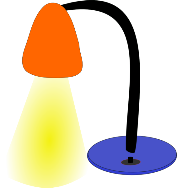 Lamp Clip Art Image Small Pin