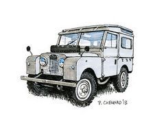 Land Rover Defender, Car Vehicle, Land Rovers, Art Posters, Searching, Clip  Art, Card Ideas, 4x4, Helicopters