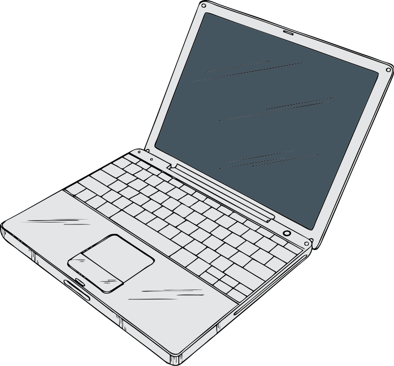 Clipart laptop free clipart i