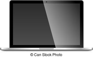 ... laptop with blank screen - Vector laptop with blank screen... ...