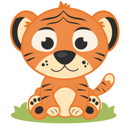 Baby Tiger clipart png