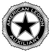 Large black and white auxiliary emblem ...