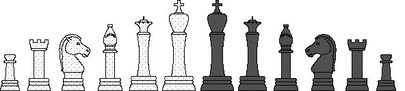 Large Chess Pieces.. free cli - Chess Pieces Clip Art