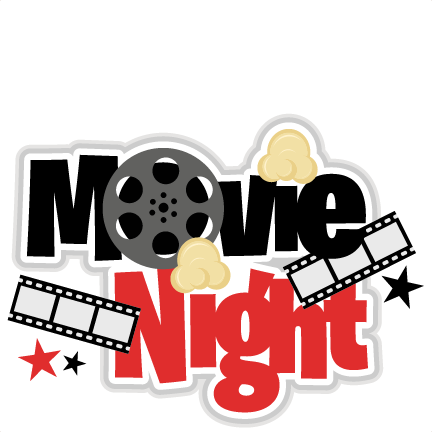 Large Movie Night Title6 Png u0026middot; Kids Movie Night Clipart ...