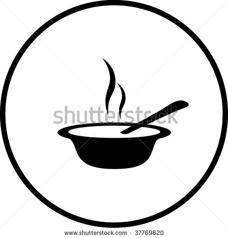 Large Soup Bowls Clip Art