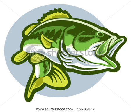largemouth bass fish clip art - Largemouth Bass Clip Art