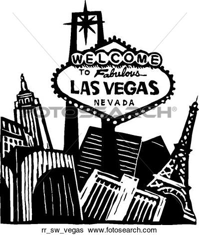 Las Vegas Skyline Clipart
