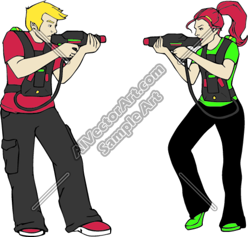 Laser Tag Clipart #1 - Laser Tag Clipart