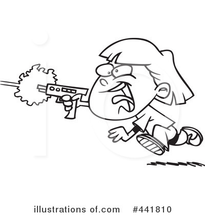 Laser Tag Game Clipart #1