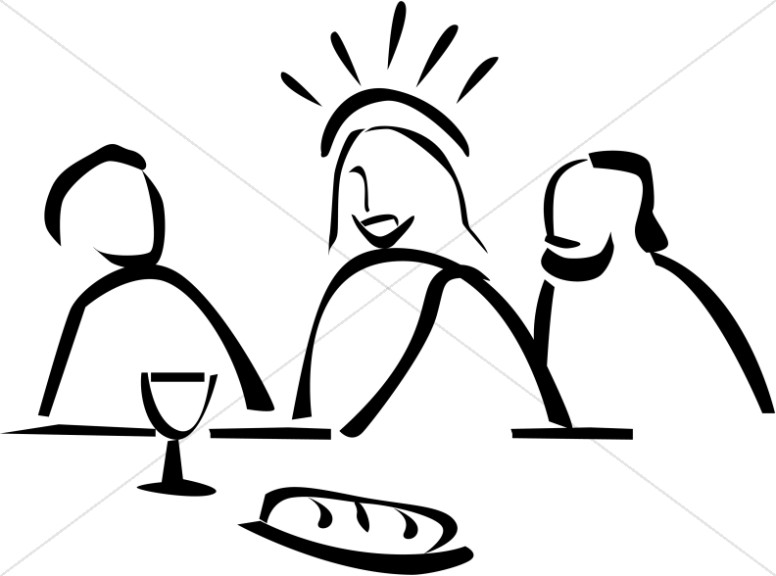 Clip Art of the Last Supper