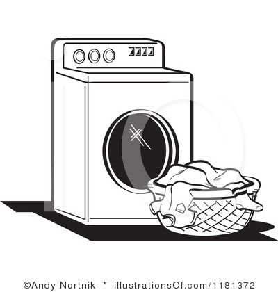 Laundry Basket Illustration | - Laundry Clip Art