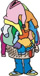Put Laundry Away Clipart