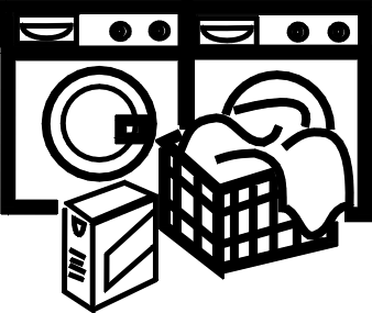Hate doing laundry clipart cl