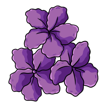 Lavender Flower Clipart u0026middot; intention clipart