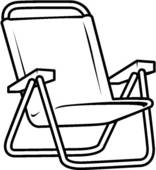 Lawn Chair Clip Art And Stock - Lawn Chair Clip Art