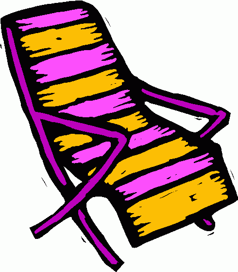 Lawn Chair Clipart Lawn Chair - Lawn Chair Clip Art