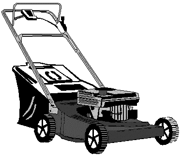 Lawn Mower Clipart u0026amp; 