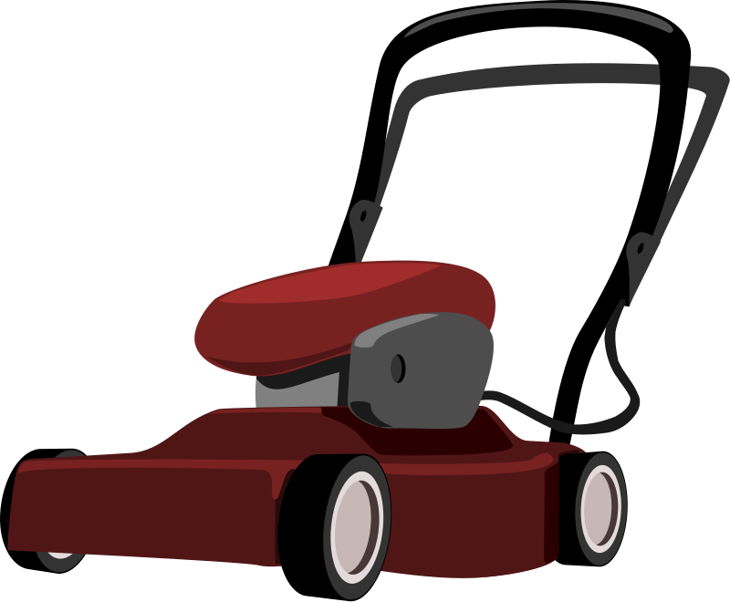 lawn-mower.png - Clipart Lawn Mower