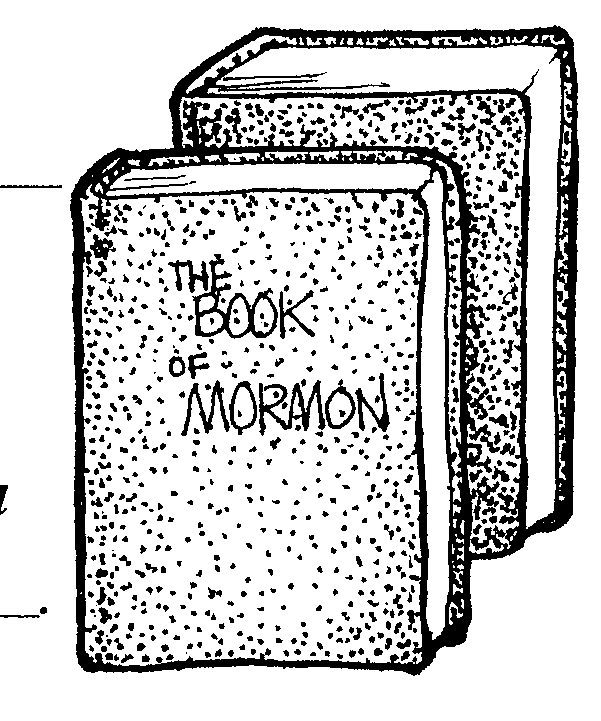 Lds Clipart Of Scriptures Cli - Book Of Mormon Clipart