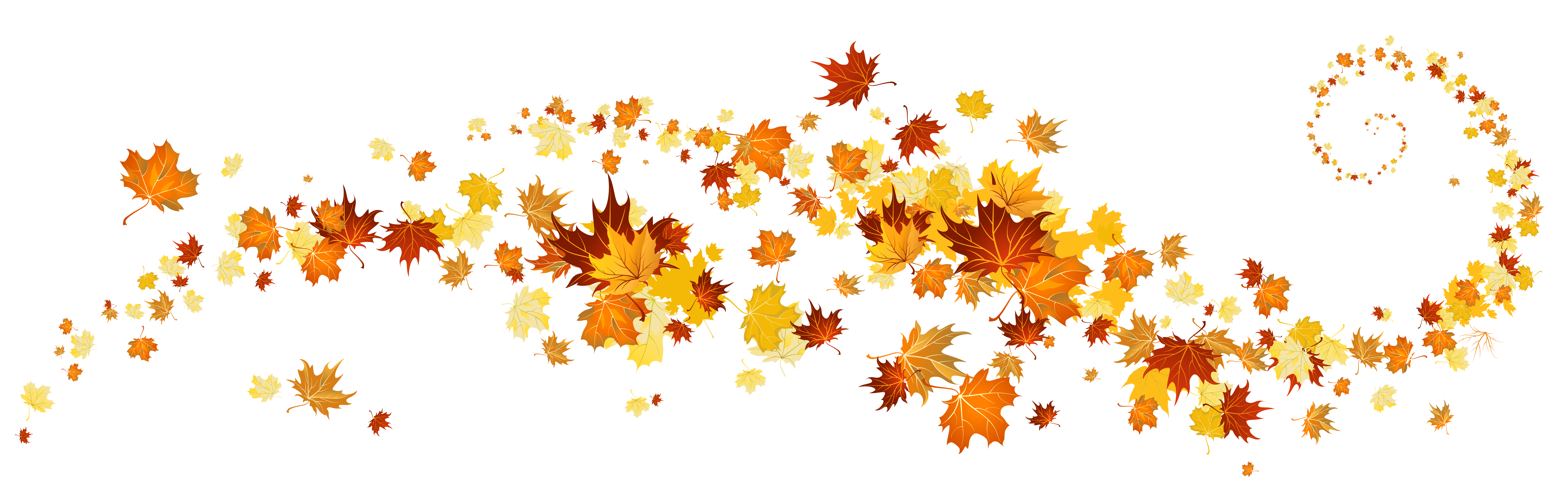... Clipart Autumn Leaves - c