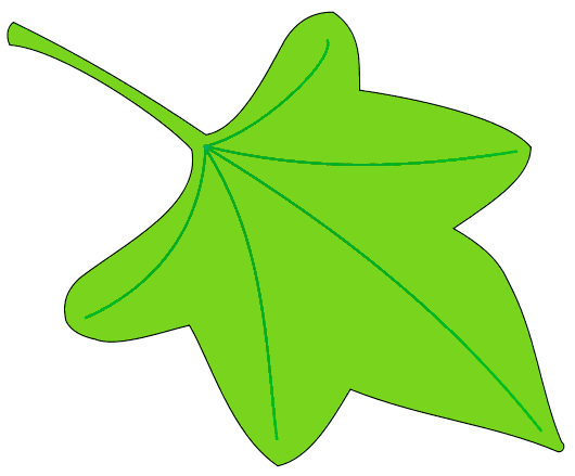 Leaf leaves clip art free vector image