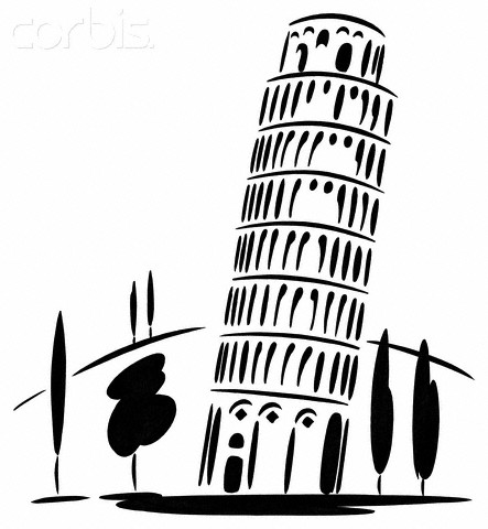 Leaning Tower Of Pisa Clipart Leaning Tower Of Pisa