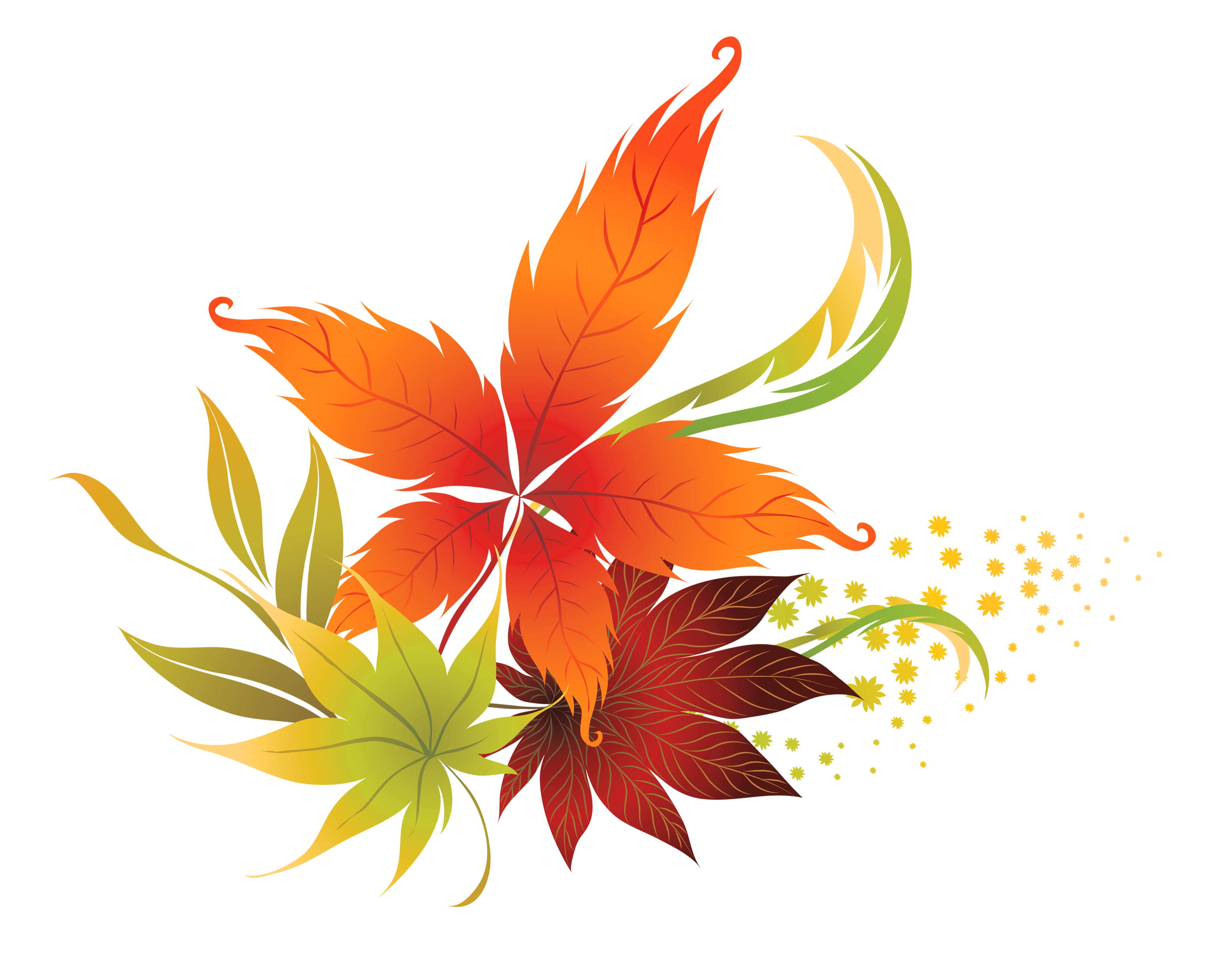 6 Leaves Clipart Preview Fall Leaves Fall HDClipartAll