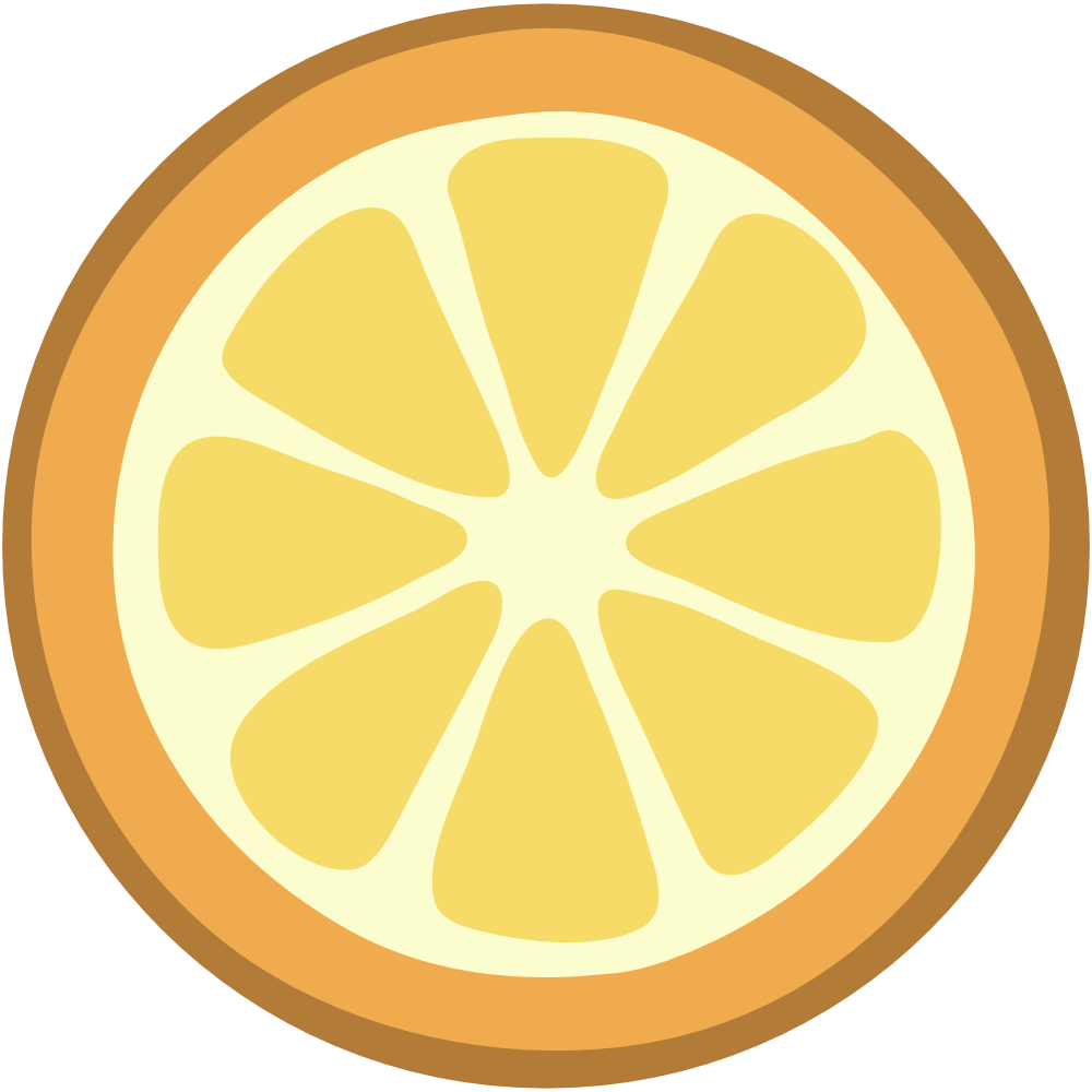 Lemon slice clip art 2