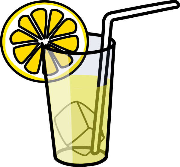 Lemonade Glass Clip Art At Cl - Lemonade Clipart