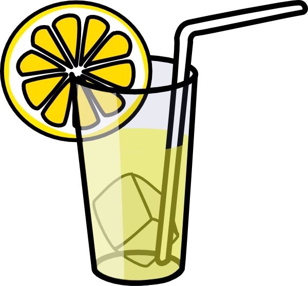 Lemonade Glass clip art - Glass Clip Art