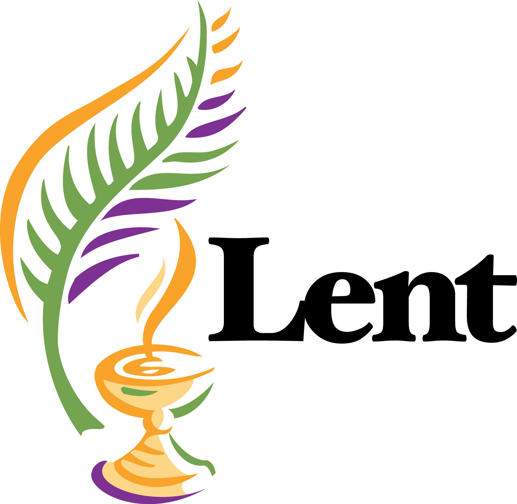 Lenten Prayer Service Clipart .