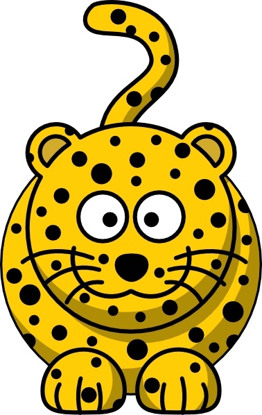 Leopard clip art - Leopard Clip Art