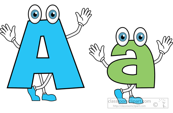 ... letter alphabet a upper lower; free clipart ...