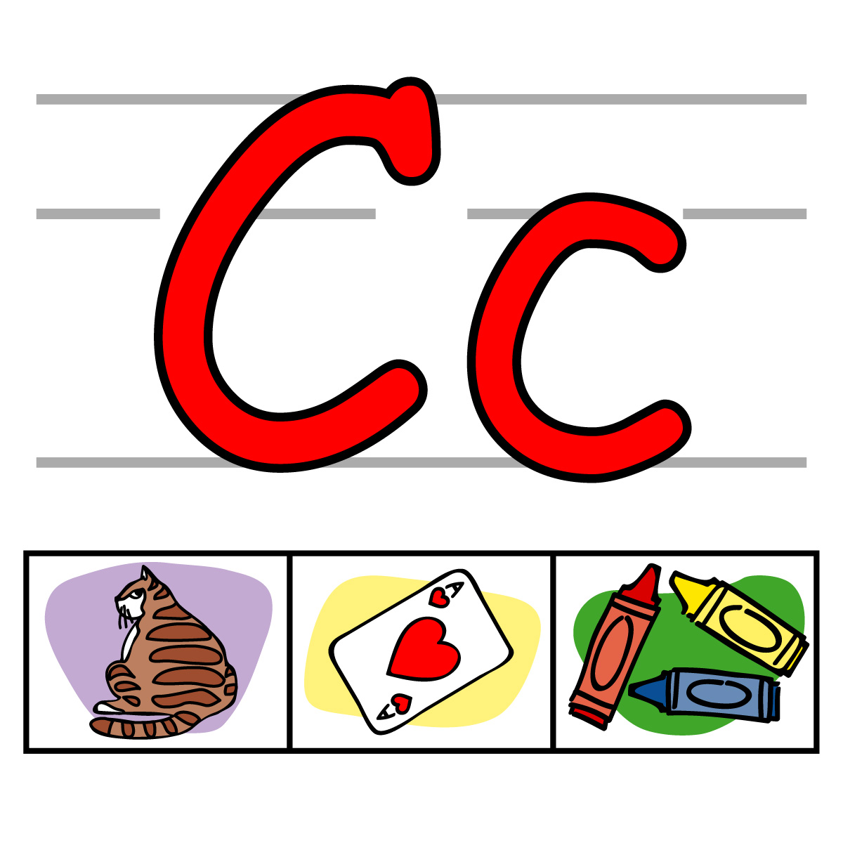 Letter C Clipart. Clip Art Alphabet Set 00 I ..