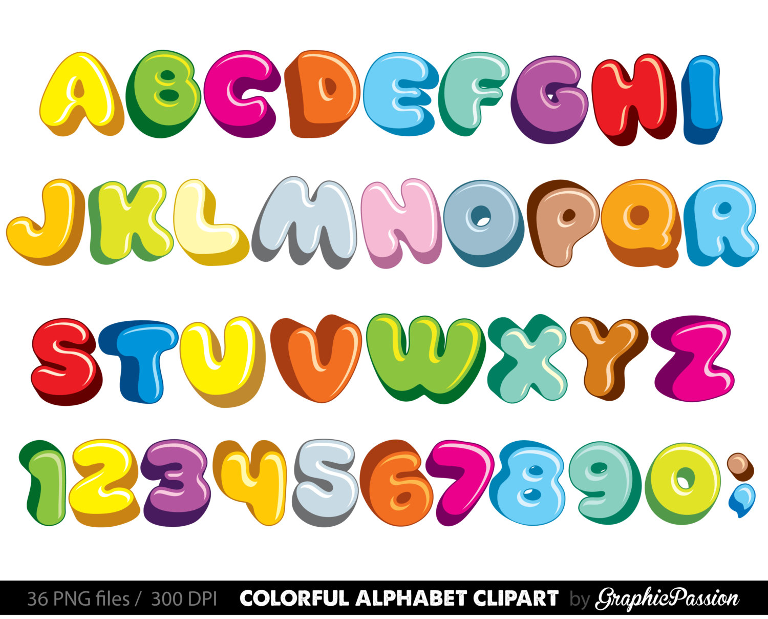 Letter clipart alphabet - .