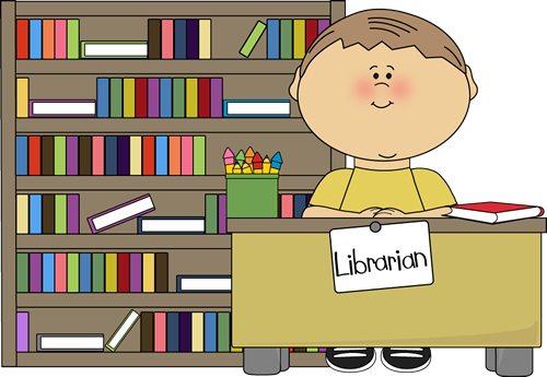 Librarian cliparts