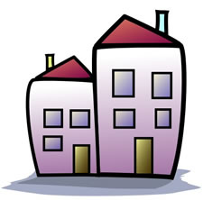 library building clipart - Clipart Building