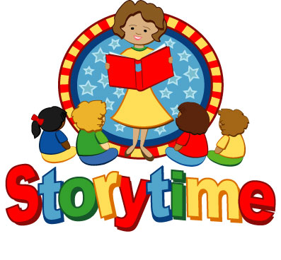 Library Clip Art For Kids Cli - Story Time Clip Art